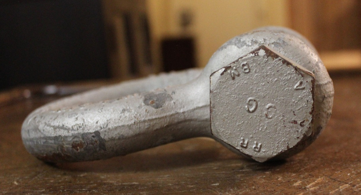 Crosby 1″ Bolt on Type Anchor Shackle 8-1/2 Ton Hot Dipped Galvanized G-2130