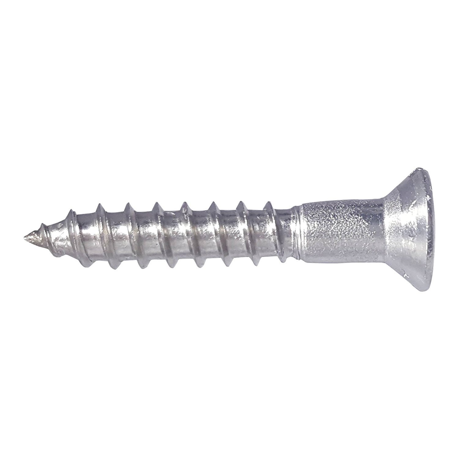 #10 Flat Head Wood Screws Stainless Steel Slotted Drive All Sizes in Listing
