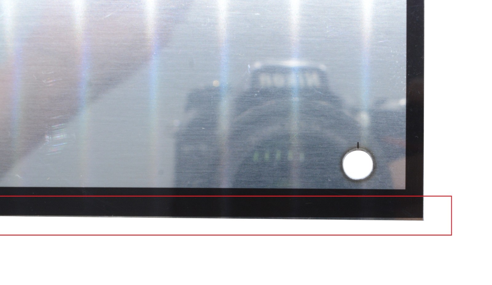 Lincoln Mirrored Gloss Photometal Nameplate Classic 300 HE 9SL16112 *Mis-Print*