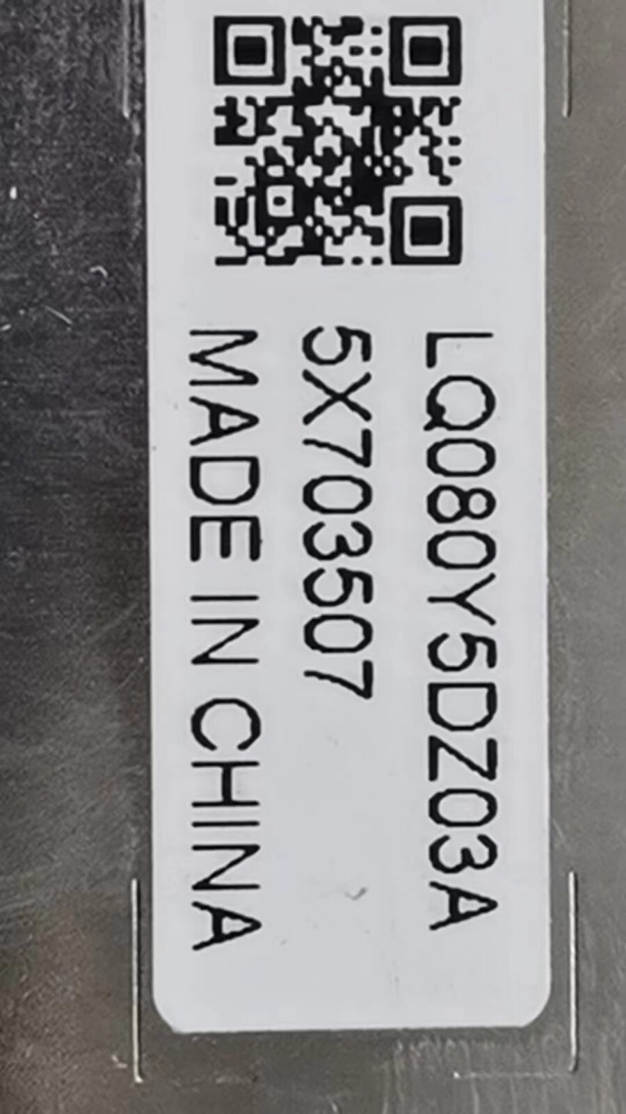 8-inch 800*480 262K WLED TTL LQ080Y5DZ03A LCD display panel in stock