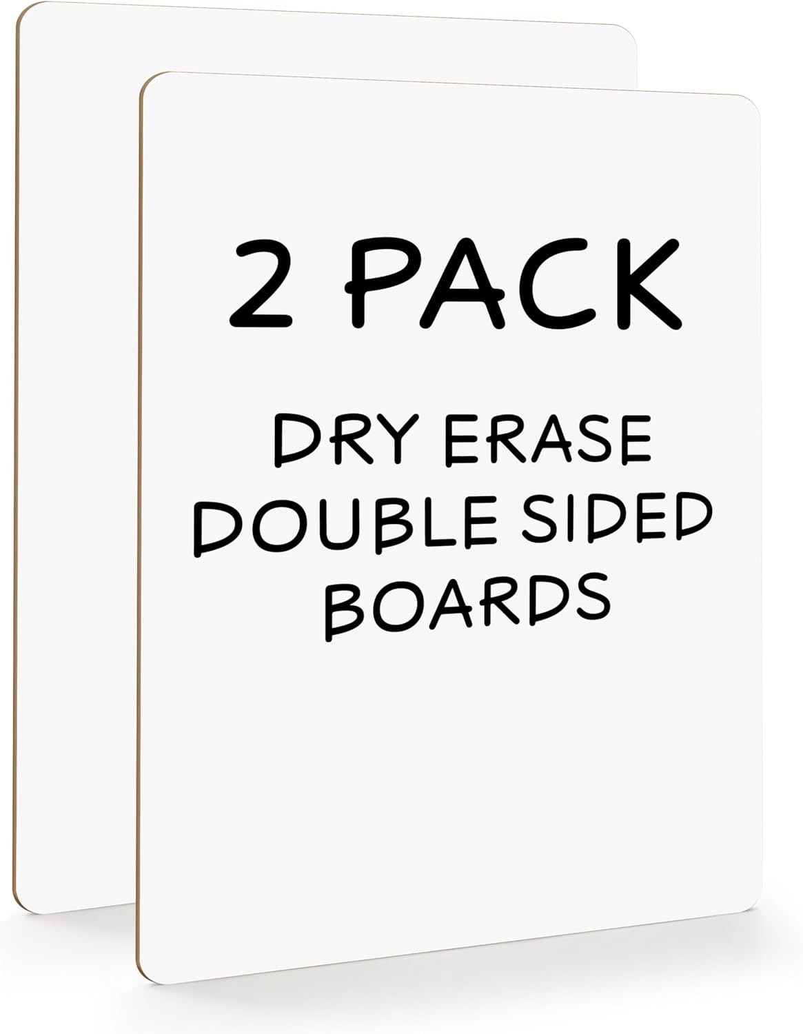 Small Dry Erase Boards 2 Pack 9×12 Double Sided Whiteboard Double Sided White Bo