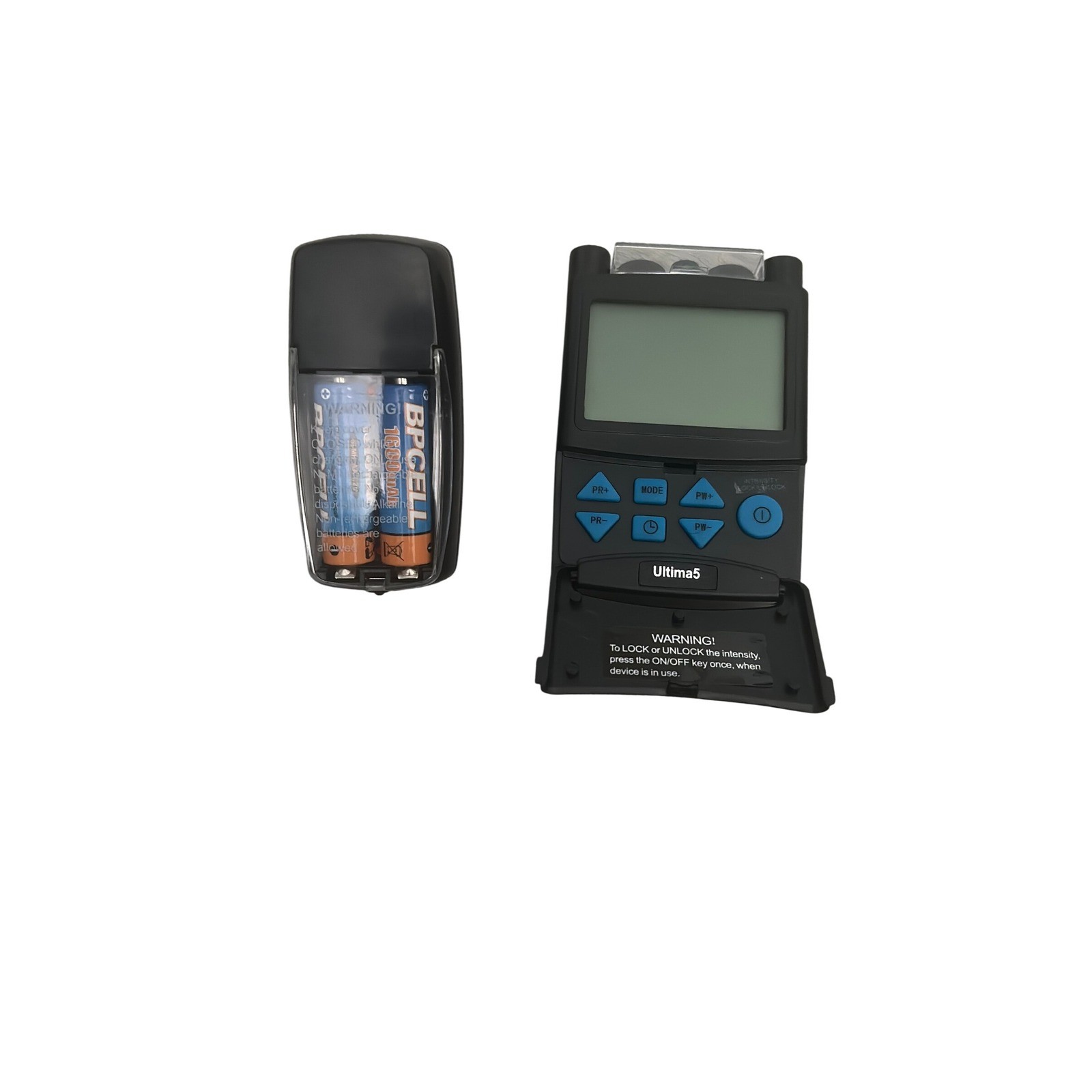 Ultima 5 Pain Relief TENS Unit Soft Touch Pads Accessories Carry Case