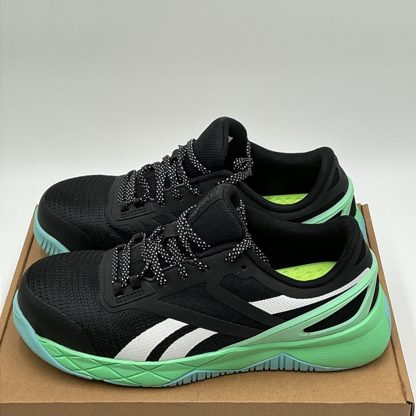 Reebok Nanoflex TR Sneakers Women’s 8 M Black Composite Toe Work Shoes Ebay3913