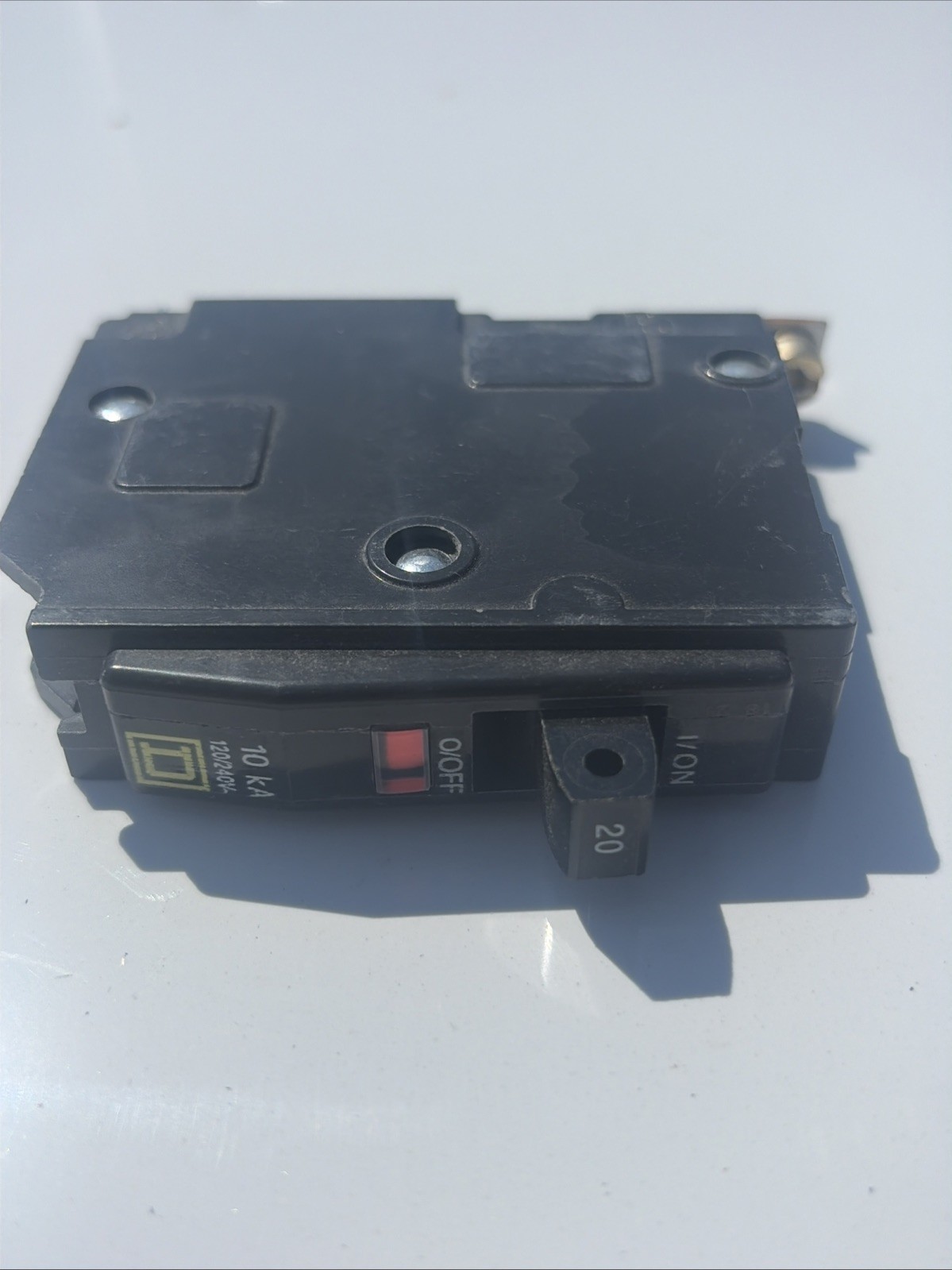 Square D QOB120 20A Circuit Breakers 120/240V Bolt Plug-in Lot 3