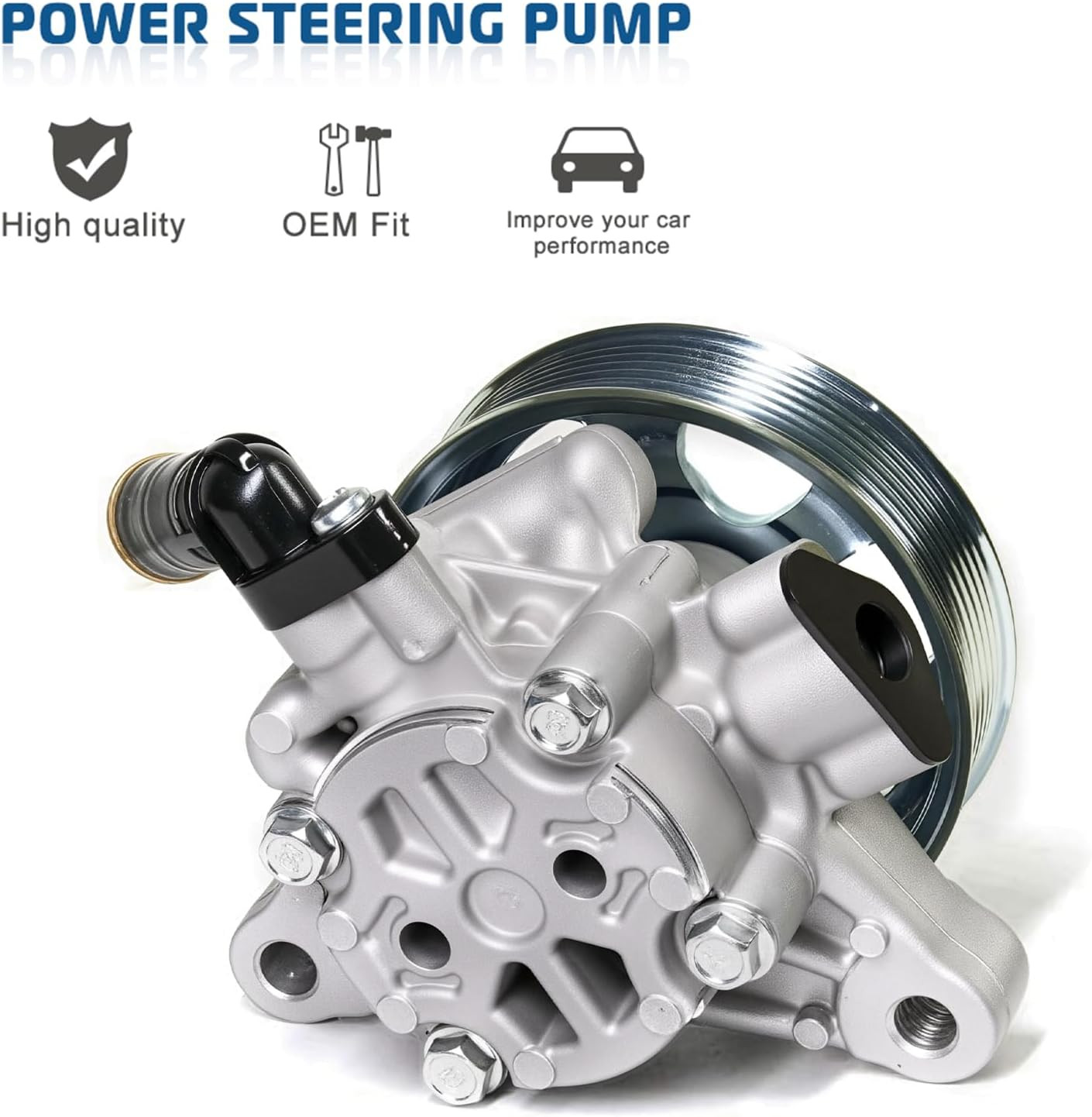 Power Steering Pump 2008-2012 Honda Accord 2.4L Power Assist Pump # 21-5495