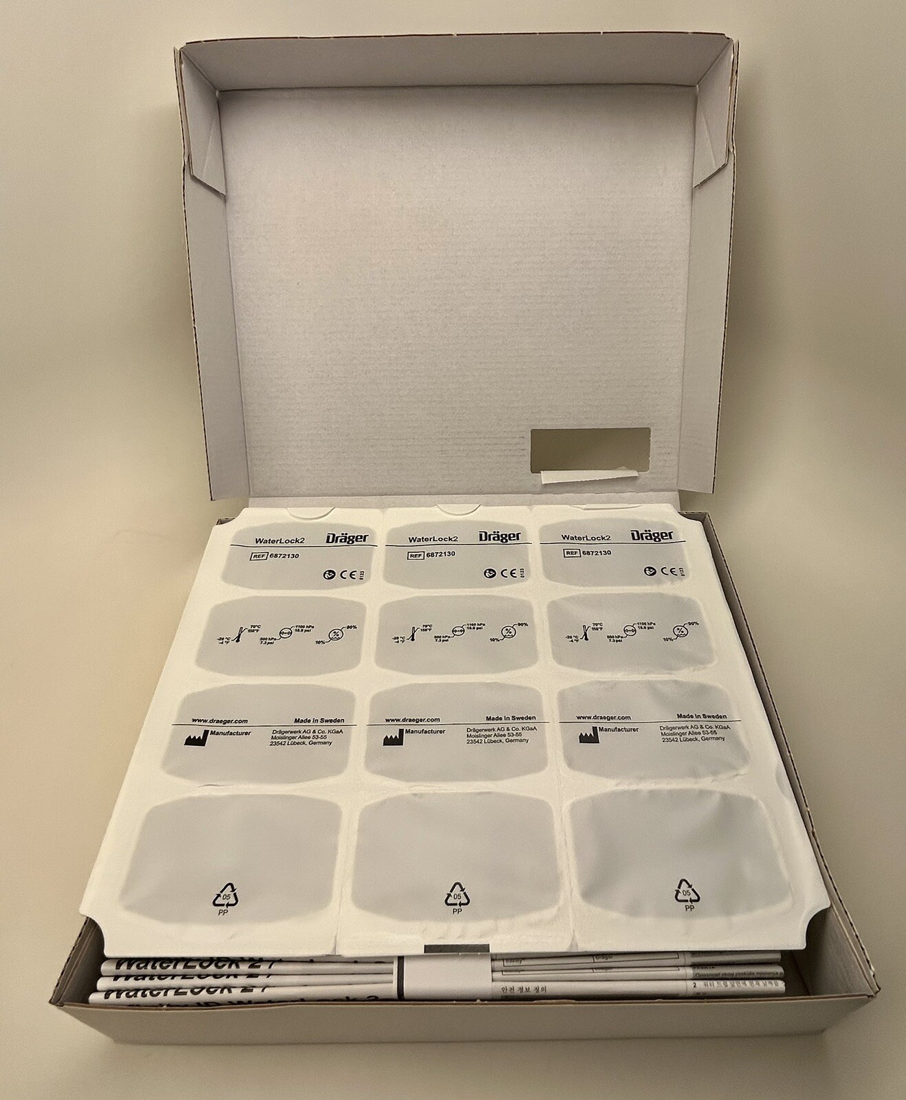 Draeger WaterLock 2 P/N 6872130 Water Trap (Box of 12)