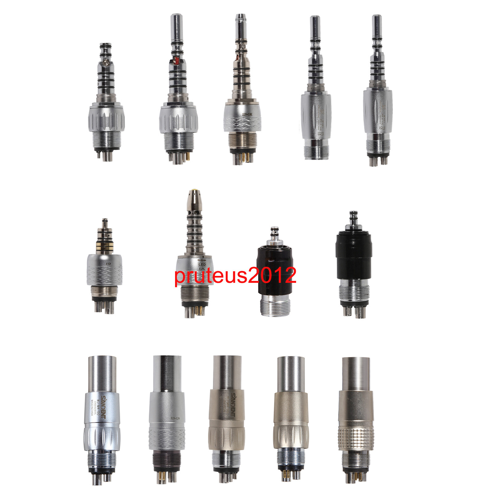 Dental Coupler Coupling 2/4/6Hole Adapter For KaVo NSK High Speed Handpiece