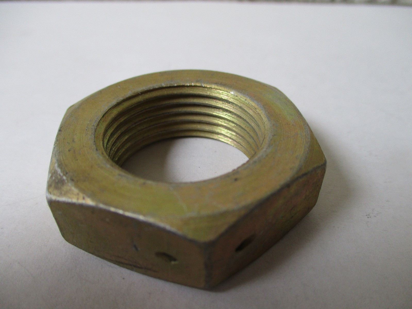 NAS509-18 Hex Nut 1-1/8-12 Plated Steel – NOS