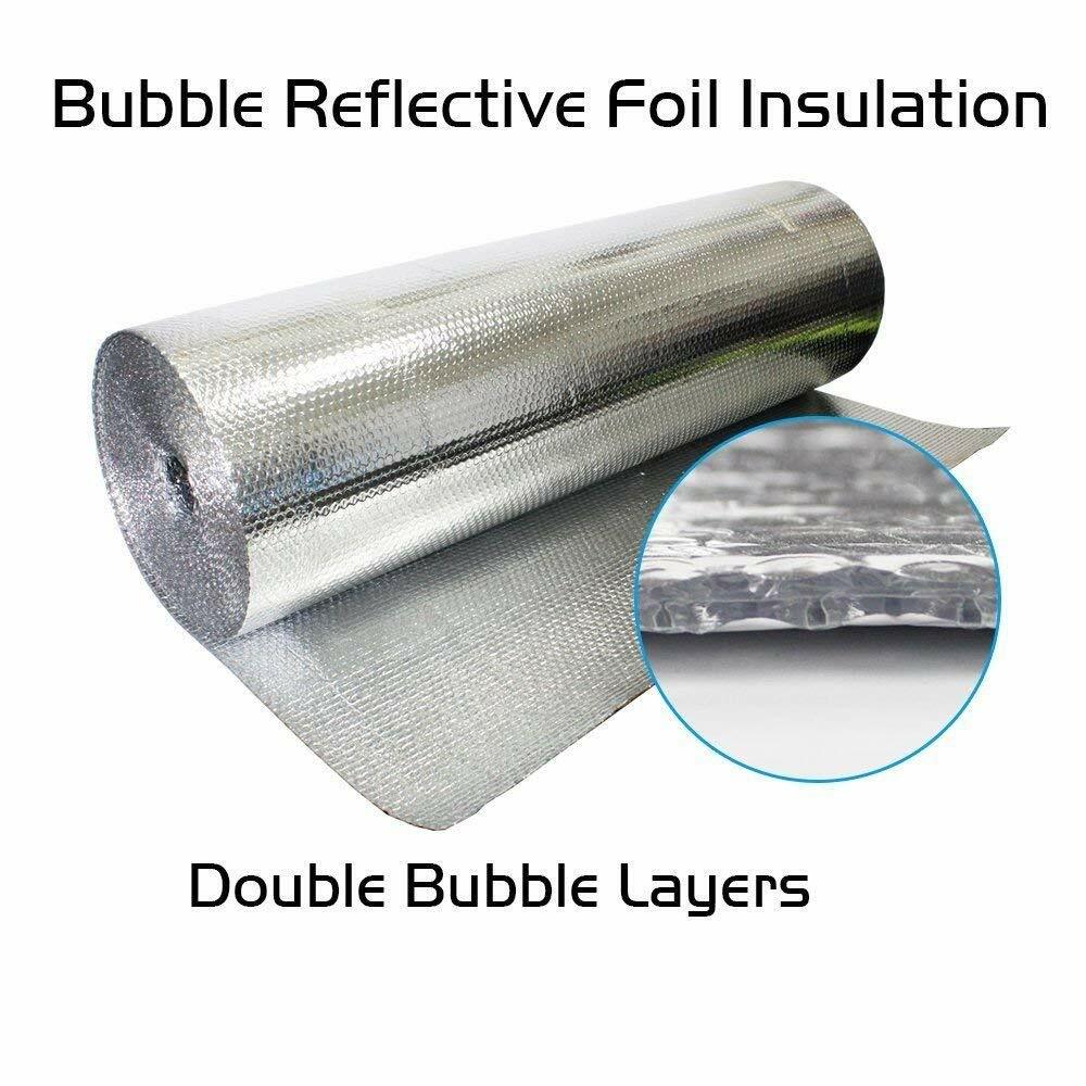 REFLECTIX Double Bubble Foil Insulation Reflective Roll 12″ x 5 FT Heavy Duty R8
