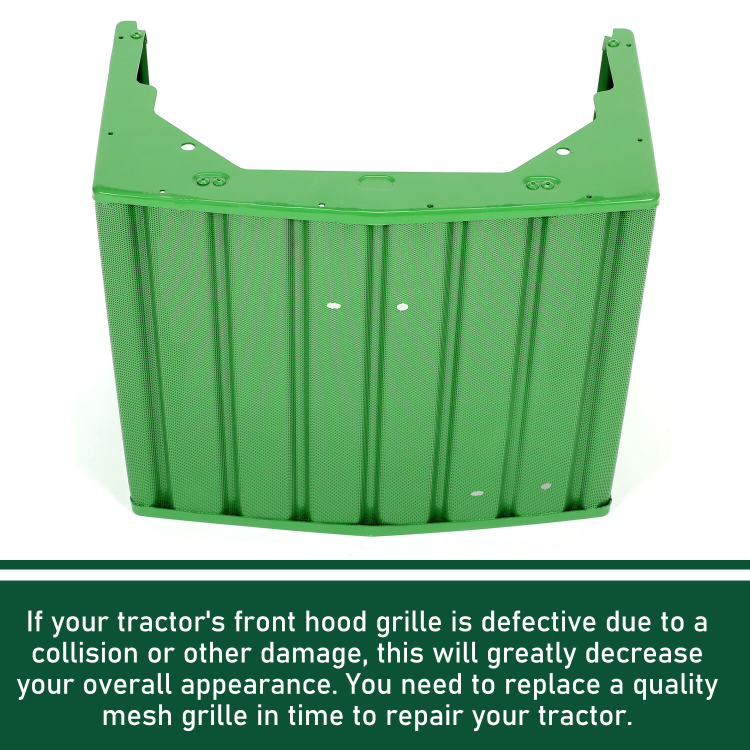 Front Green Grille Guard For John Deere 755 855 955 Tractor #AM107864