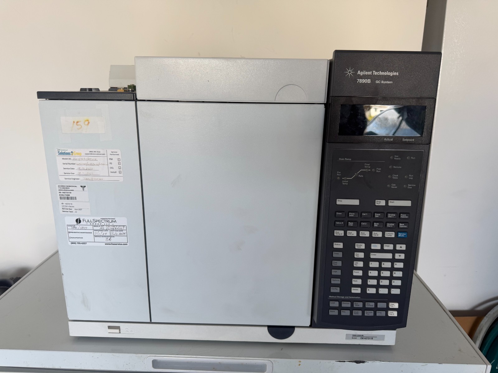 Agilent Technologies 7890B Gas Chromatograph System