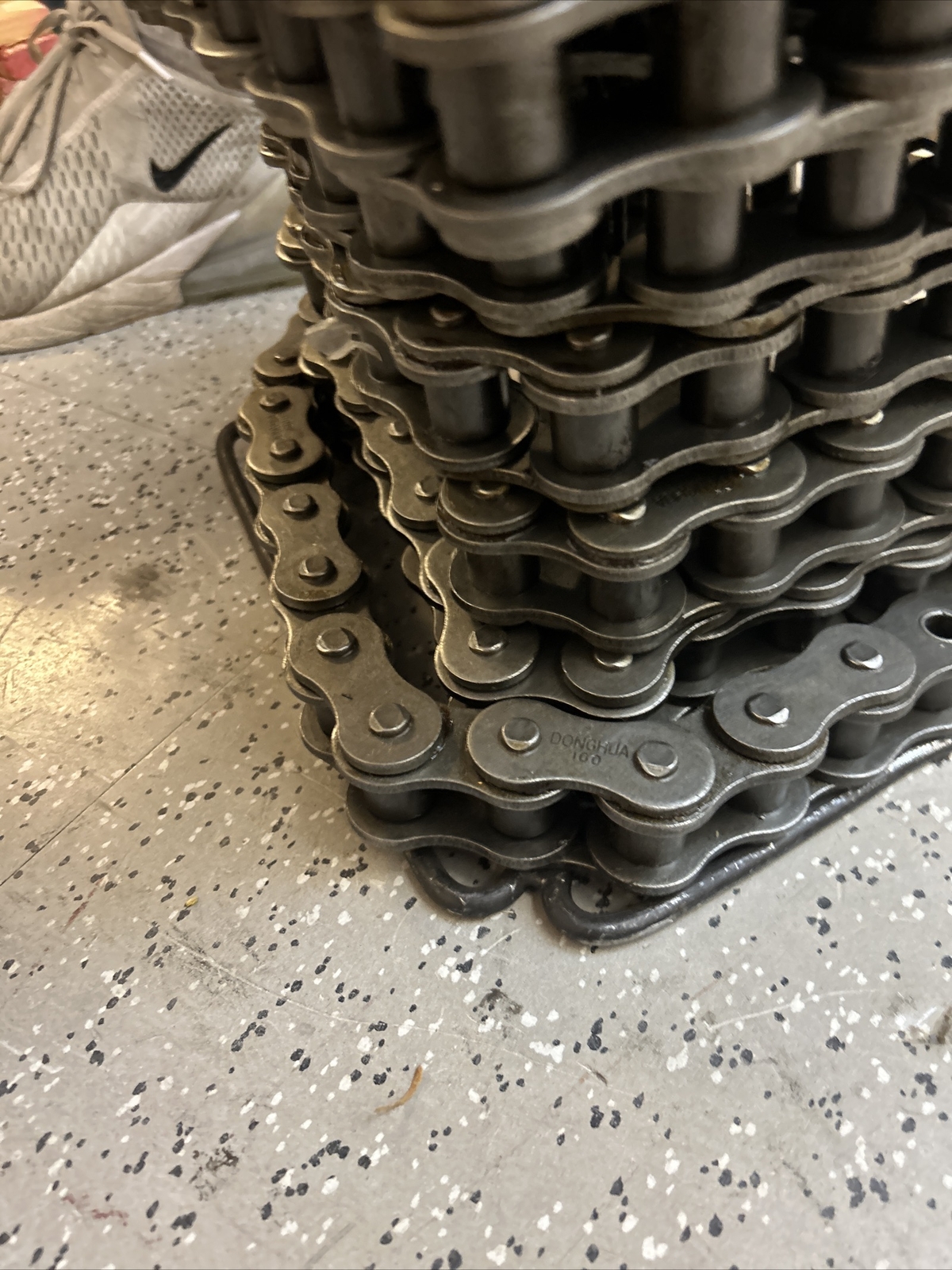 75 Feet Donghua 100 Chain Part 2 1/4” Links New Spool