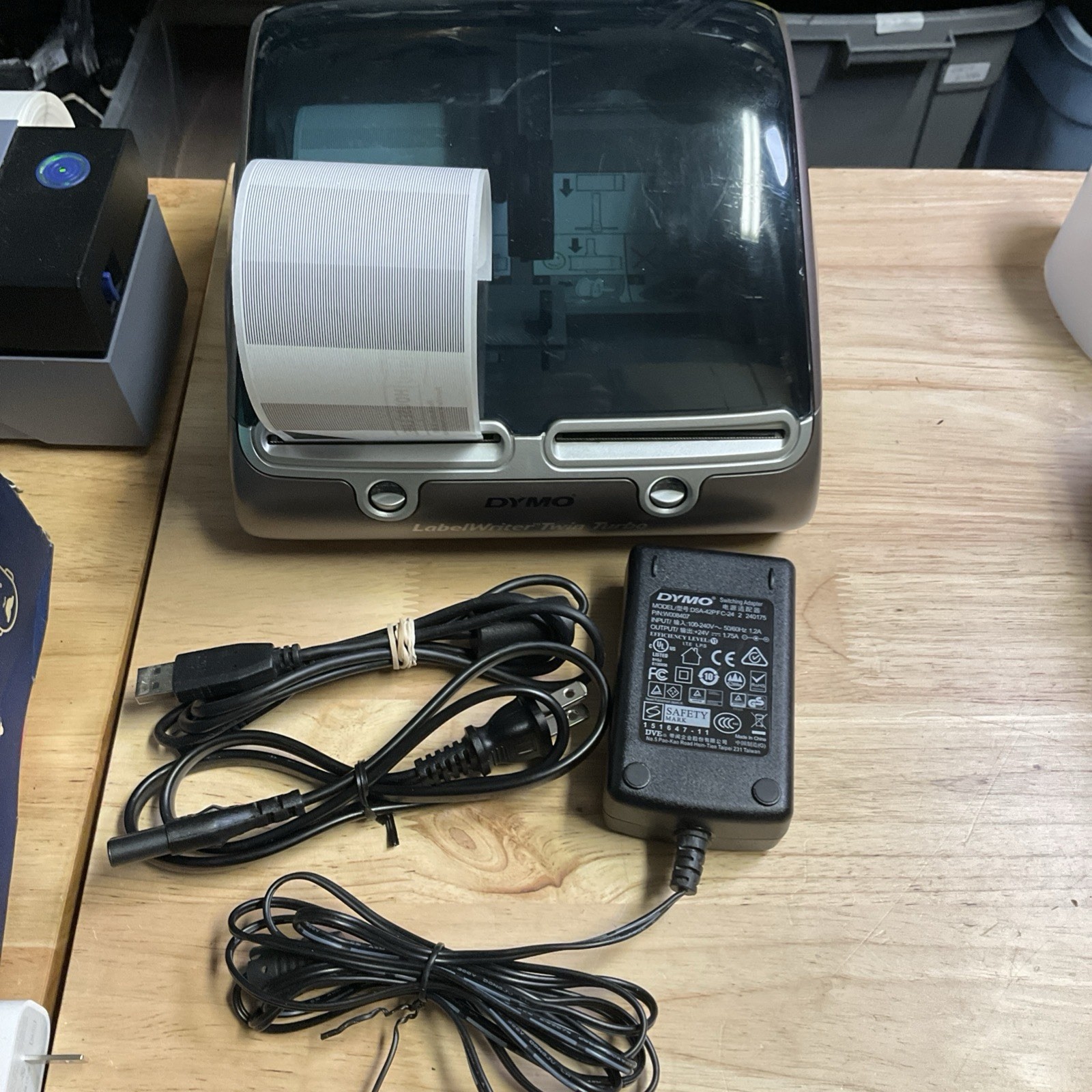Dymo Labelwriter 450 Twin Turbo 93085 w/ Power Supply