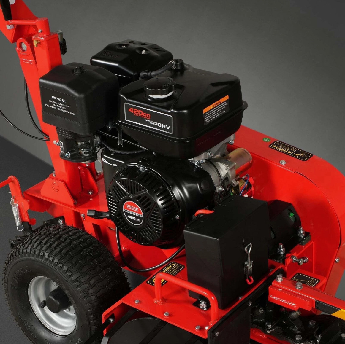 MechMaxx 420cc 15HP E-Start Trencher 24” Trench Depth/4” Trench Width, TCR1500