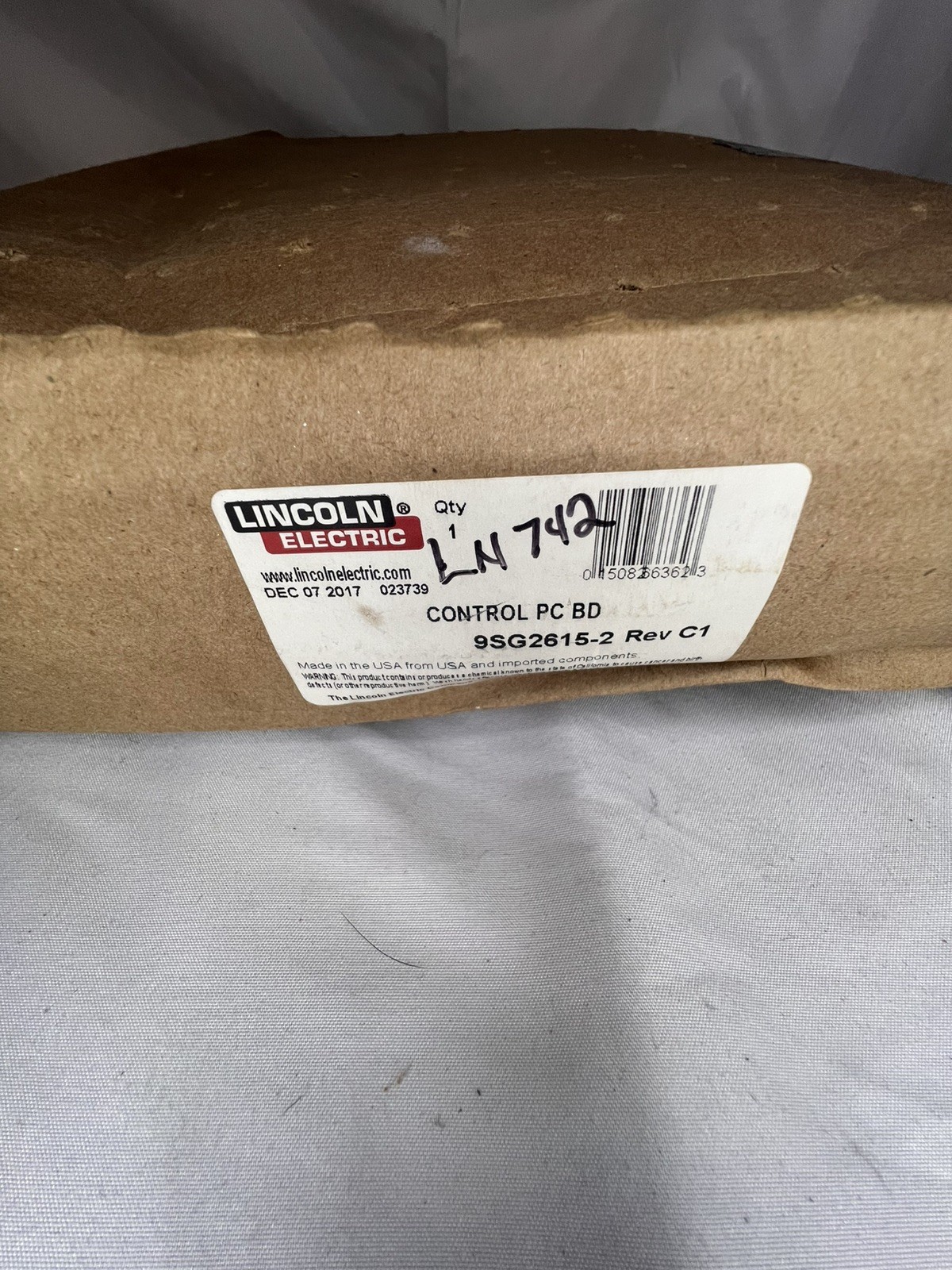 NOS Lincoln Electric 9SG2615-2 CONTROL PC BD G2615-2