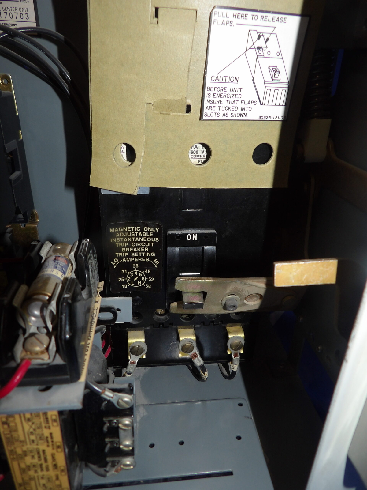 Square D 8536 SCO-3 8998 EC-401 Series B 7A Breaker MCC Motor Control + 1 Yea…