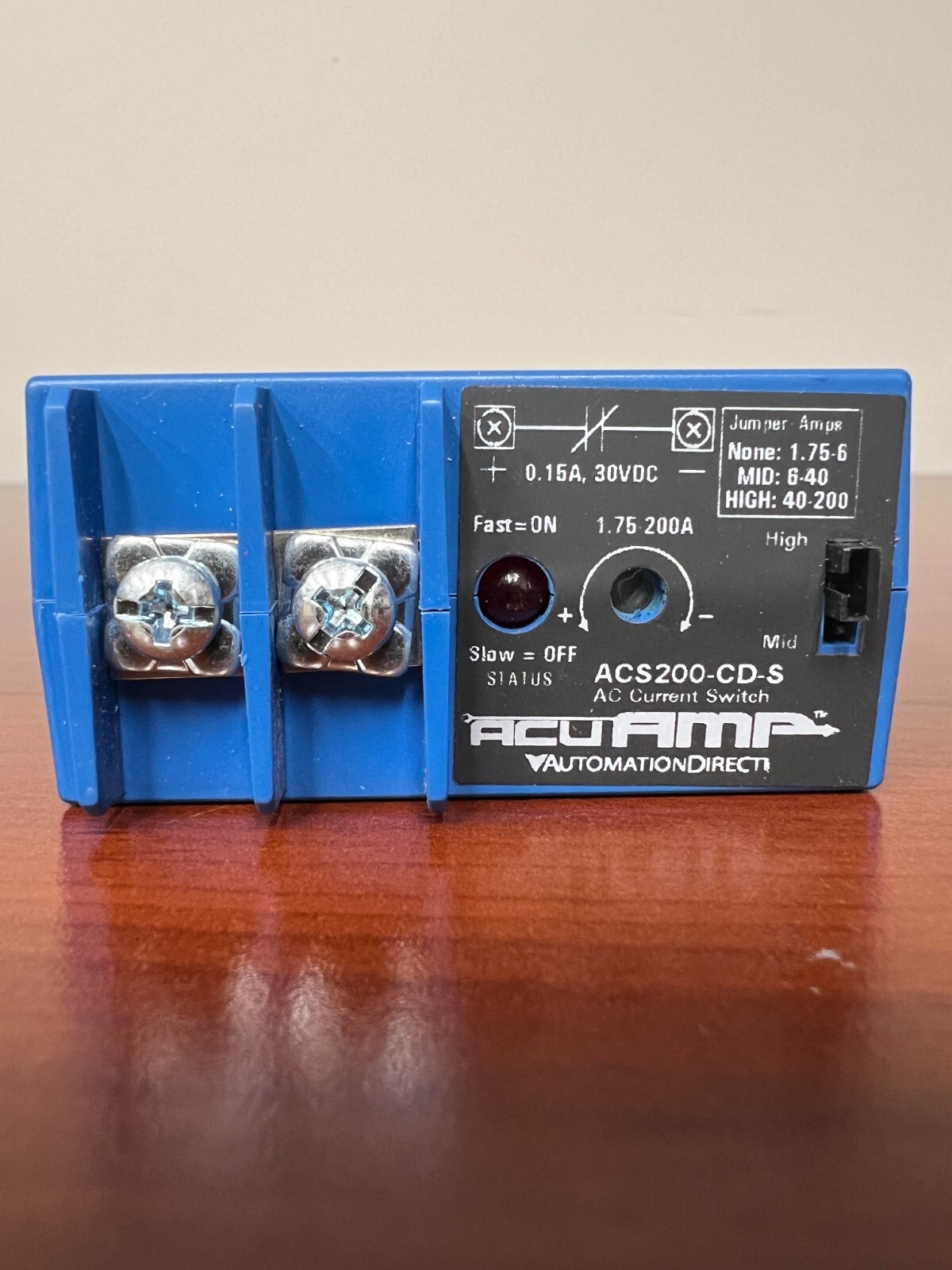 Used AutomationDirect AcuAMP ACS200-CD-S AC current switch