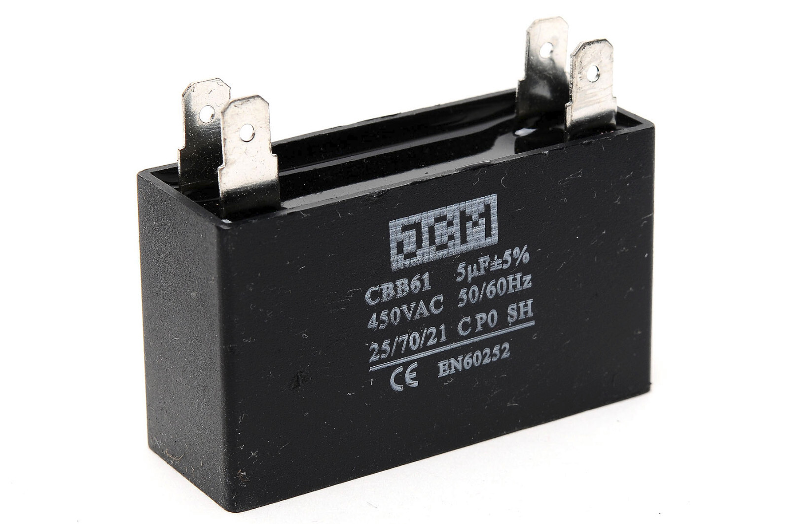 CBB61 MOTOR CAPACITOR 5UF 450VAC 5 UF 450V AC FAN ELECTRIC 5MFD MFD CEILING