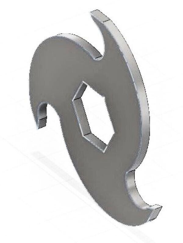 SHREDDER FULLY BUILT – 21 x 5MM 3 BLADE ROTATING SHEAR CUTS PLUS 6MM SIEVE