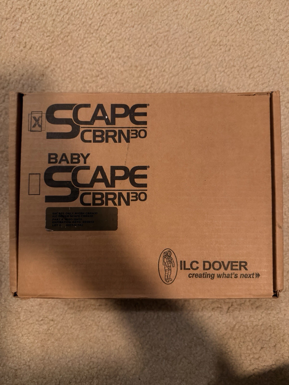 Scape CBRN 30 – Adult Size – Expired