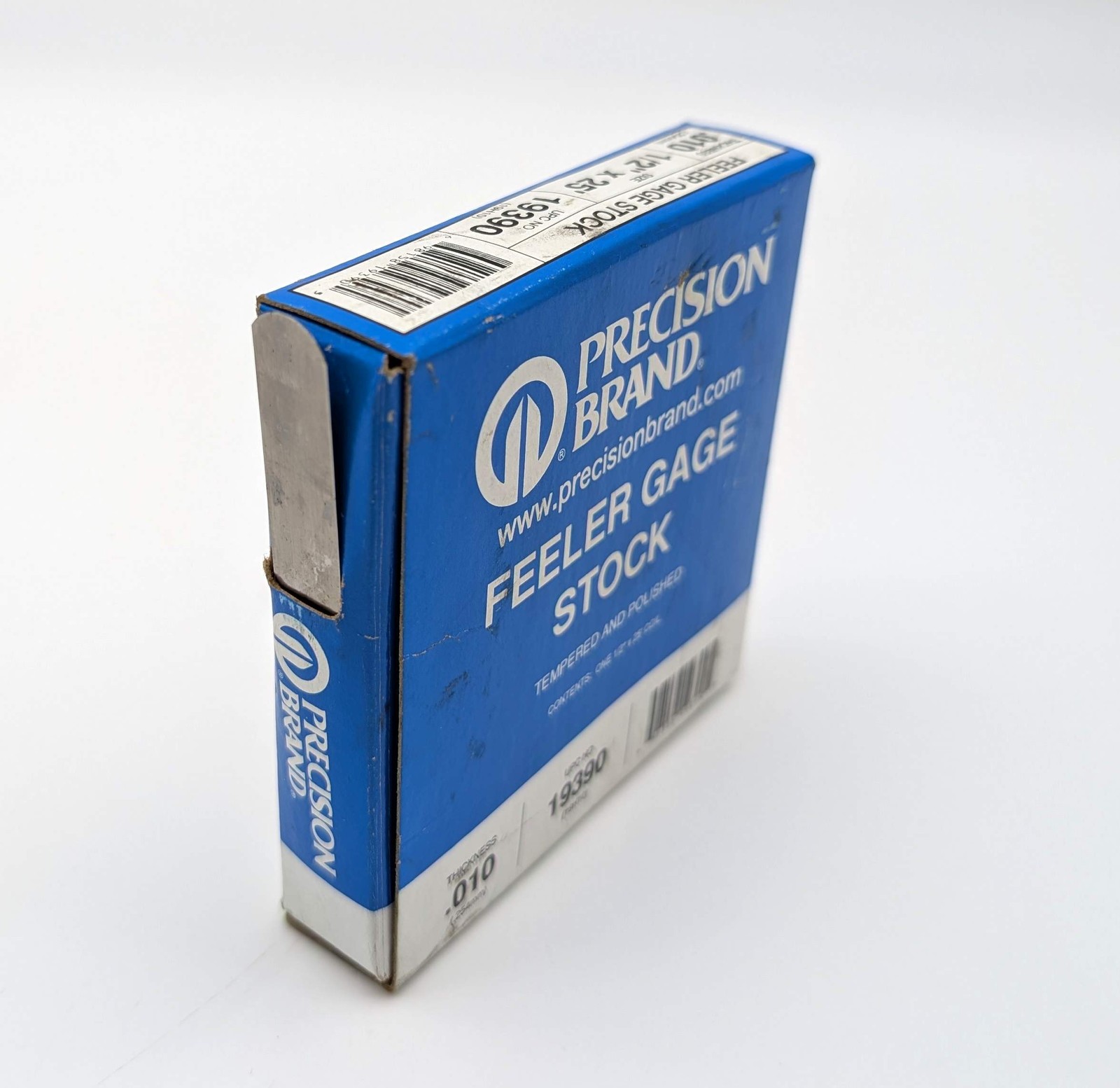 Precision Brand 19390 Steel Feeler Gauge Stock Roll 1/2″ x 25ft x 0.010″