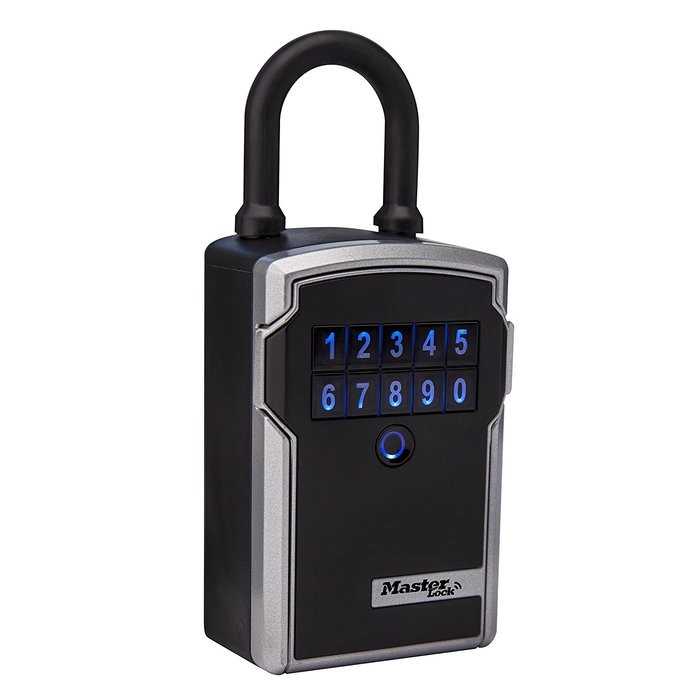 Master Lock 5440D Lock Box, Bluetooth Portable Key Safe, 3-1/4 in. Wide