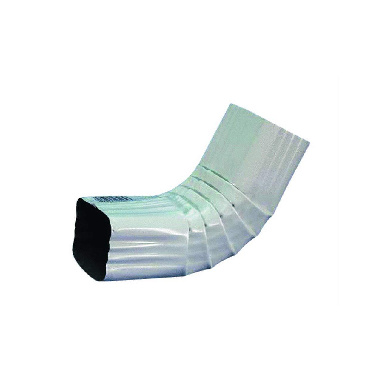 Amerimax Home Products 3×4 White Aluminum A-Elbow 47264