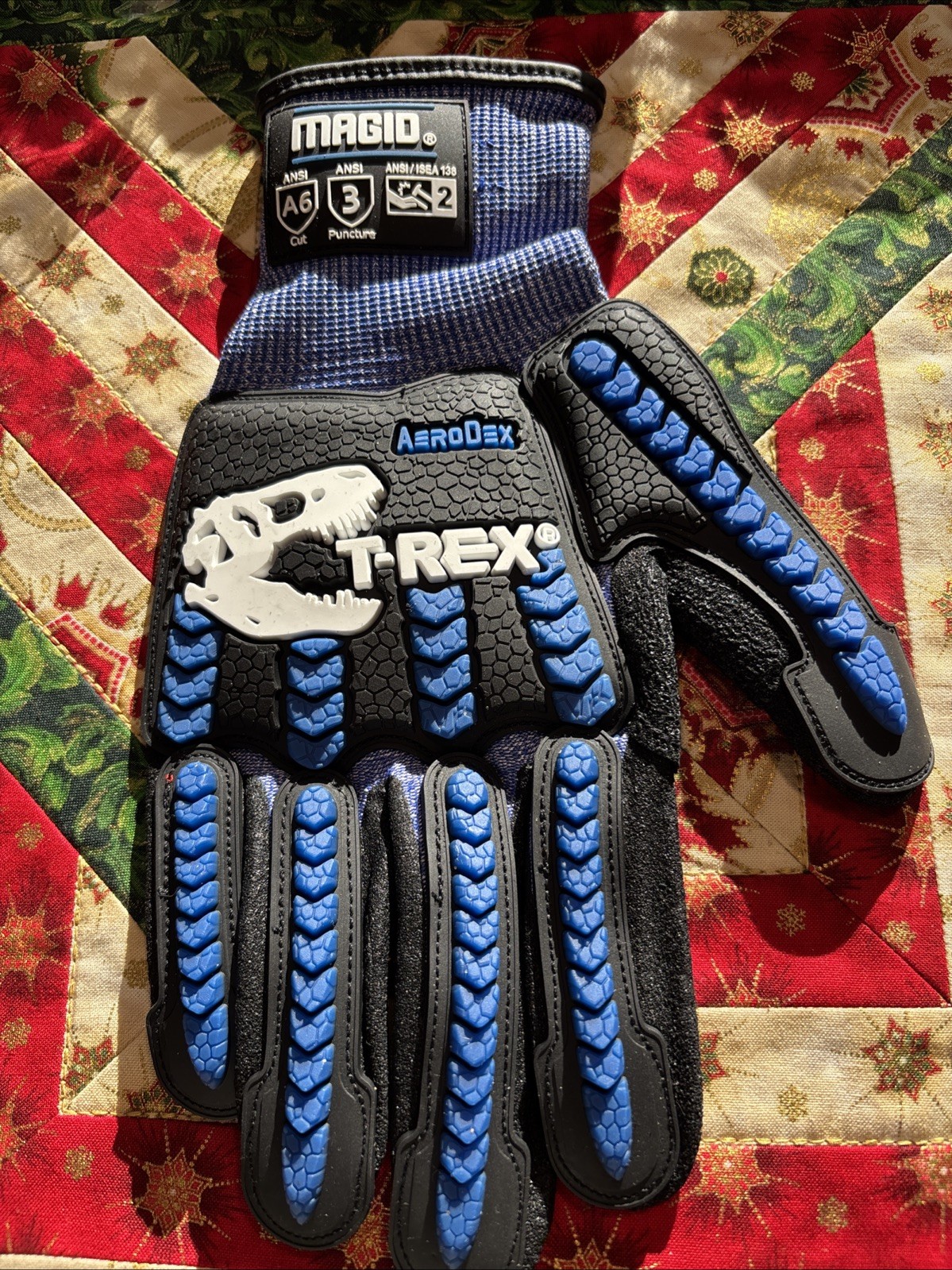 MAGID T-REX Flex Series ANSI A6 AeroDex TRX685 Work Gloves Nitrix Size XXL
