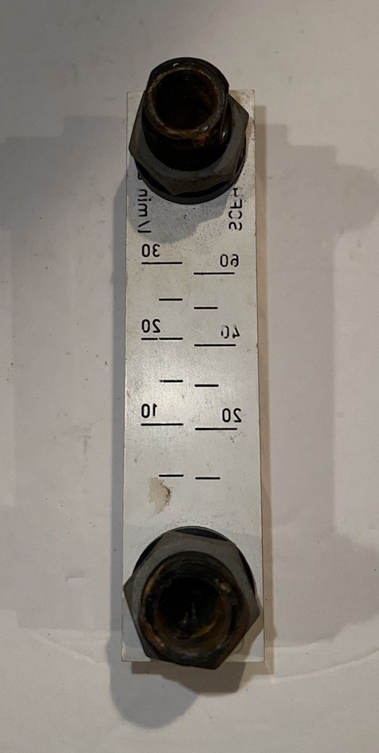 Esko LK-6774 Air Flow Meter Rotameter Finland