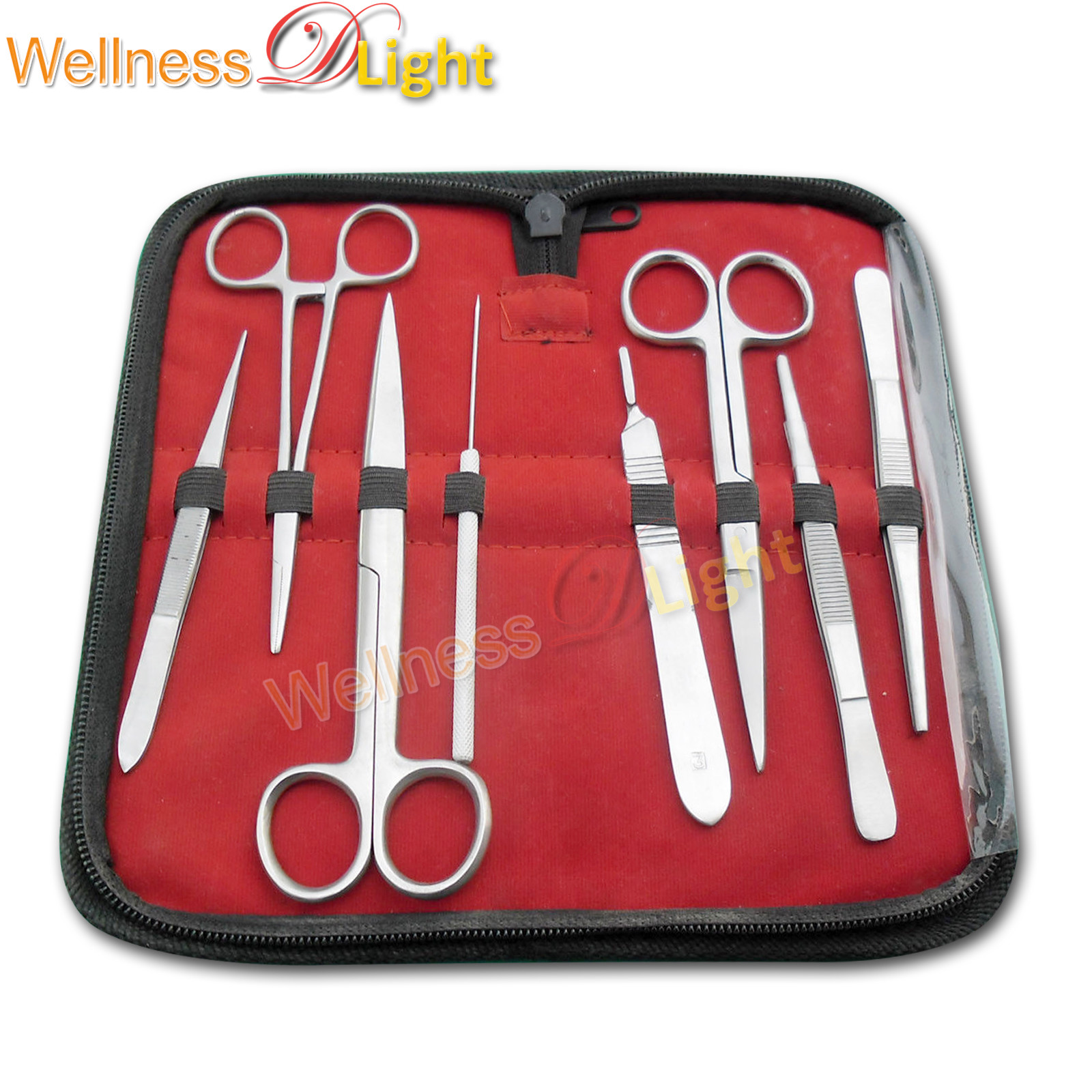 New Podiatry Dissecting Kit 8 Pc. Stainless Steel