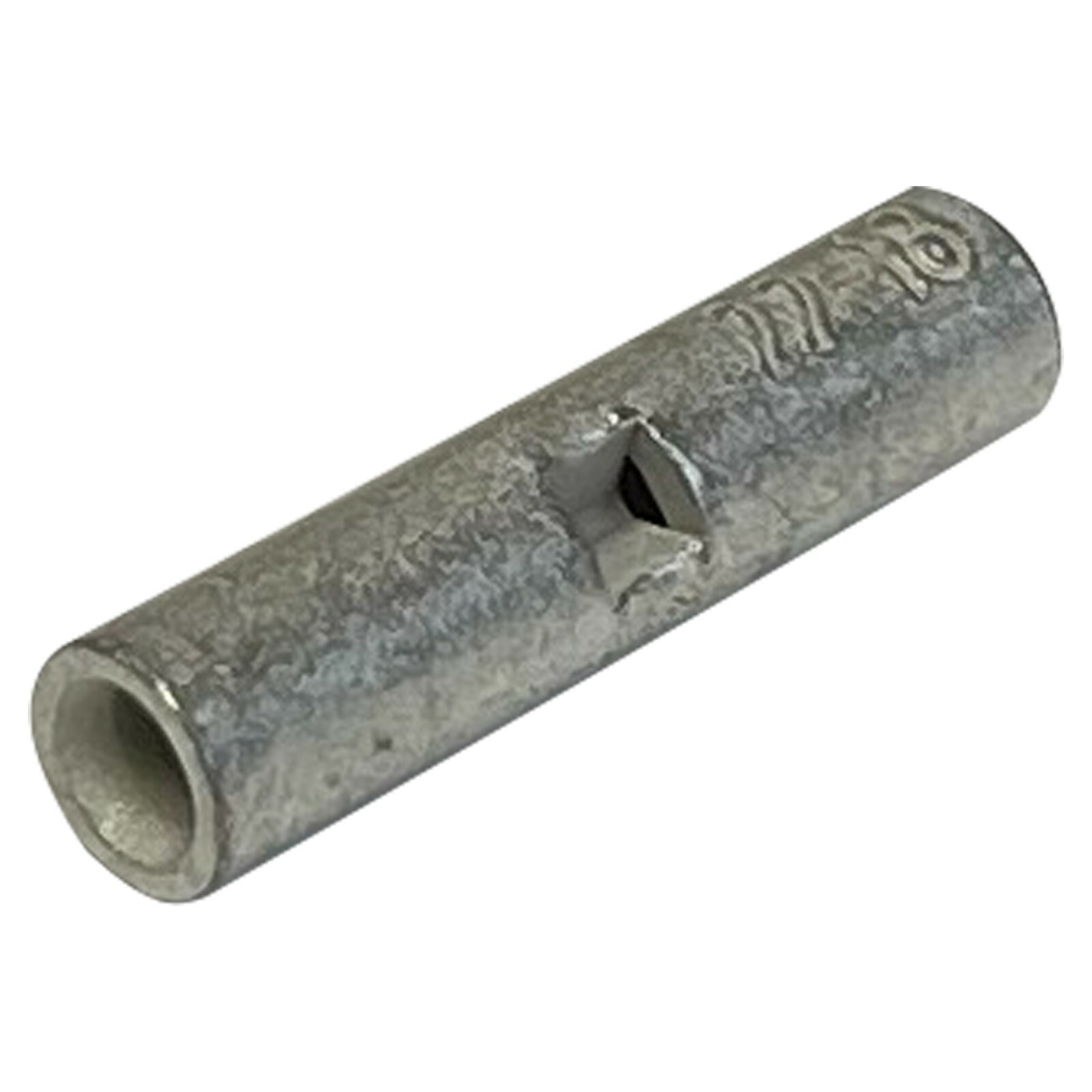 (200) Non-Insulated 22-18 Gauge Seamless Butt Splice Connector Wire Terminal USA