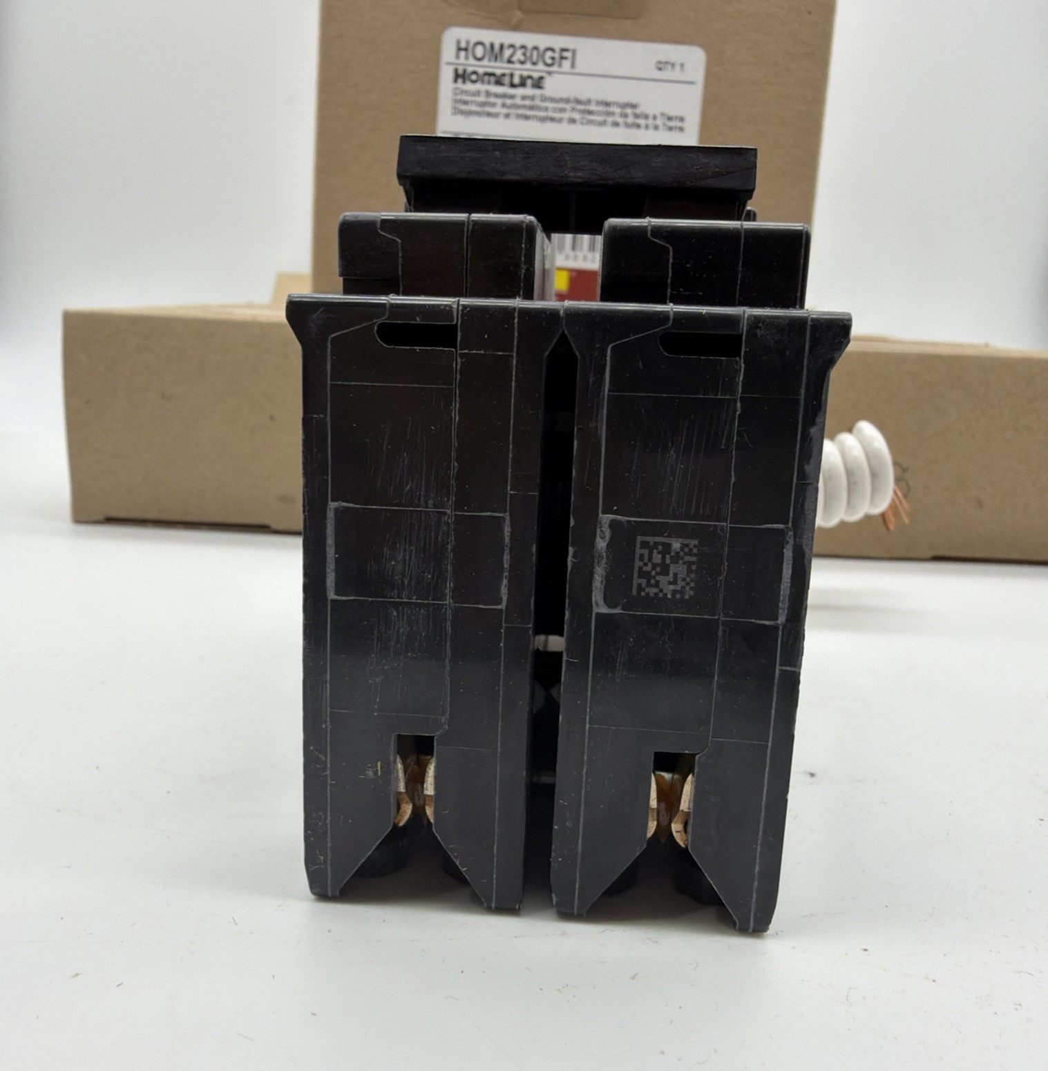 SQUARE D HOM230GFI 30A 2-POLE GFCI BREAKER HOMELINE 240V 7 PACK NEW