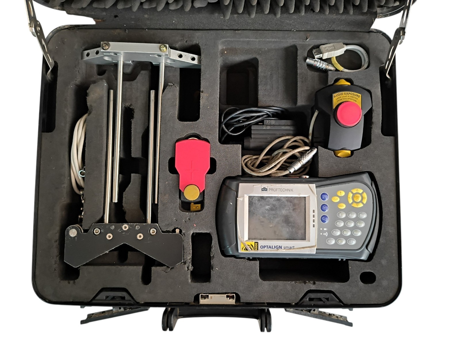 PRUFTECHNIK OPTALIGN SMART ALI 12.200 LASER SHAFT ALIGNMENT TOOL (CHECK VIDEO)