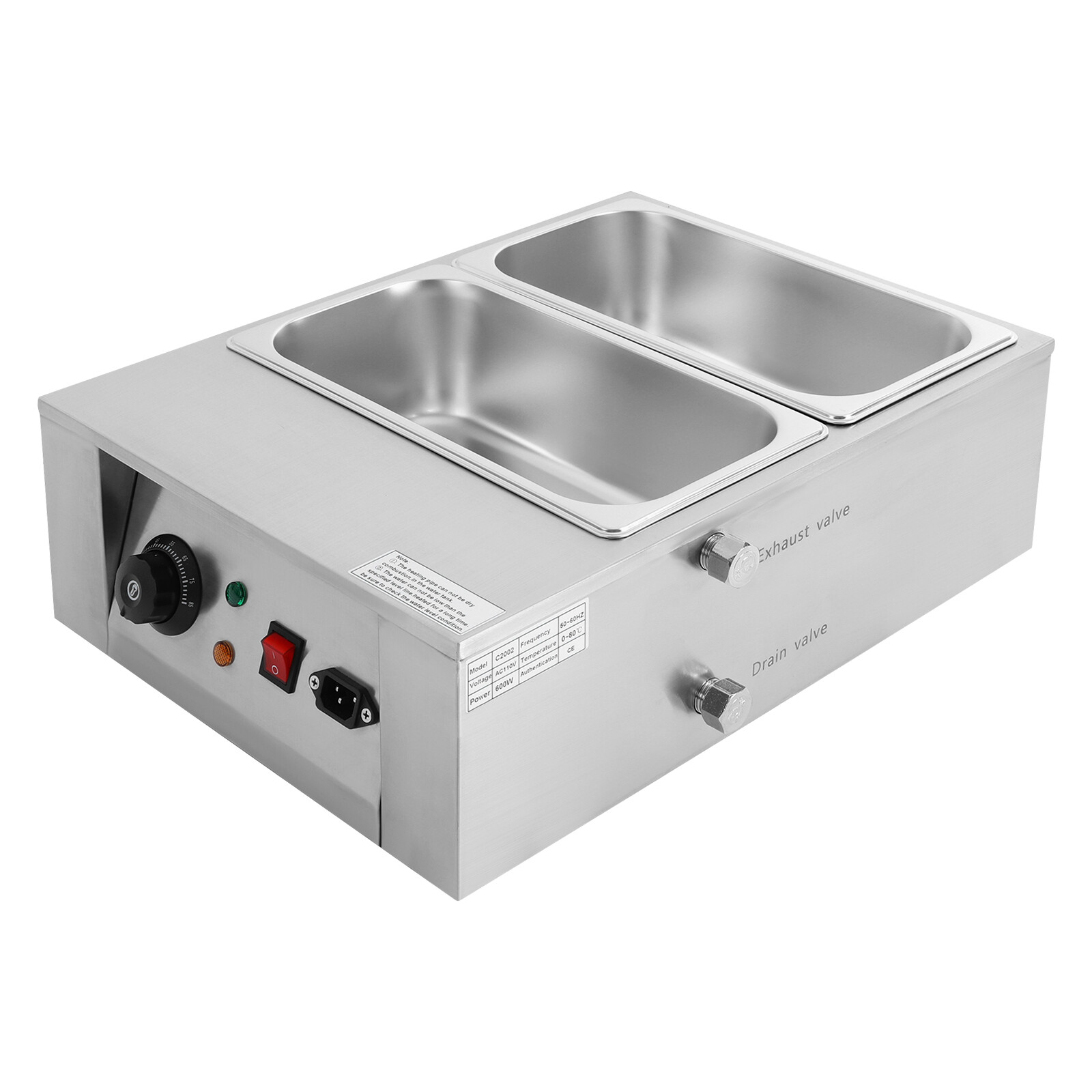 Chocolate Tempering Machine 8KG Commercial Electric Heating Pot Melter Maker NEW