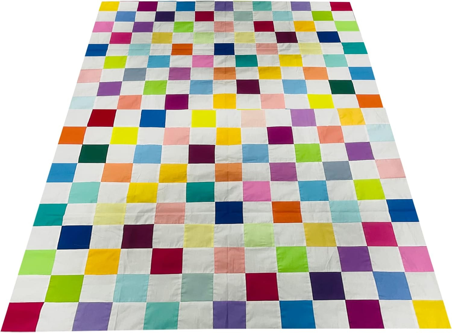 50PCS 5 X 5 Inch Solid 100% Cotton Fat Quarters Fabric for Sewing and Quilting B