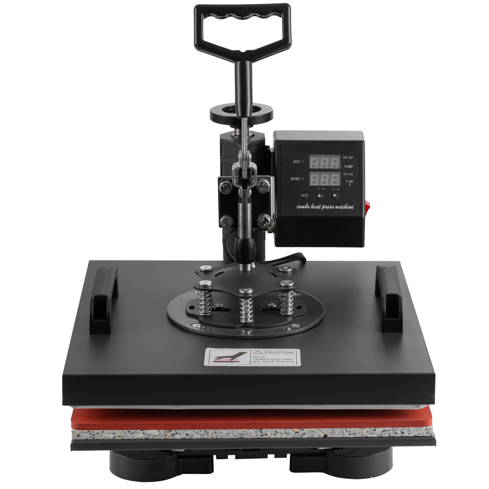 8 IN 1 Combo T-Shirt Heat Press 15″x15″ Transfer Machine Sublimation Swing Away