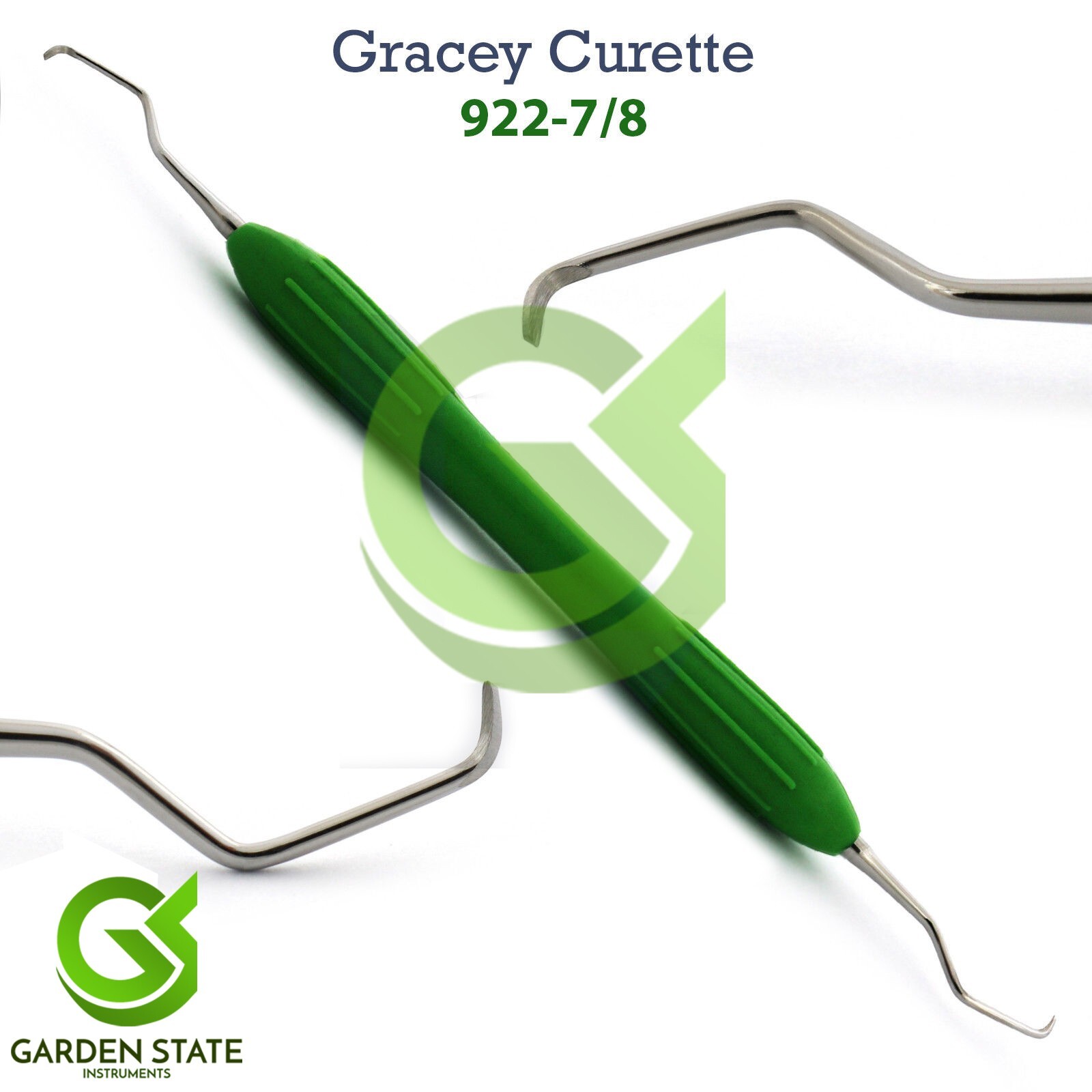 NEW SILLICONE HANDLE Periodontal 7 PCS Gracey Curettes Set Dental Instruments
