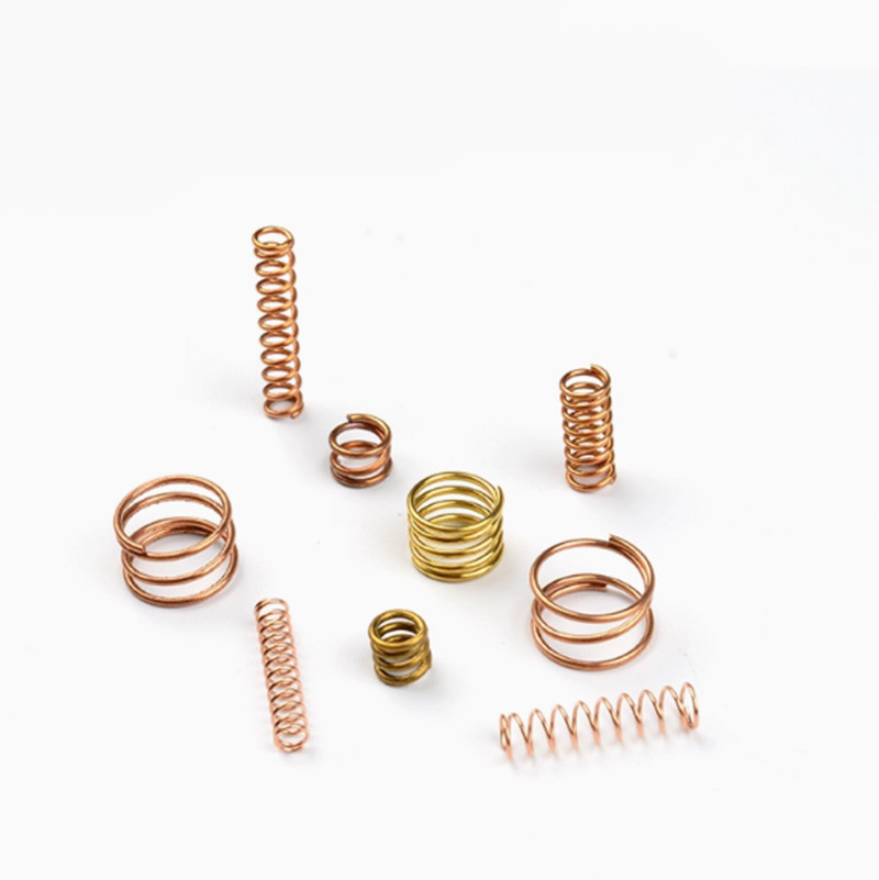 10 Pcs Brass Compression Spring Pressure Springs Wire Diameter 0.2mm to 1.2mm
