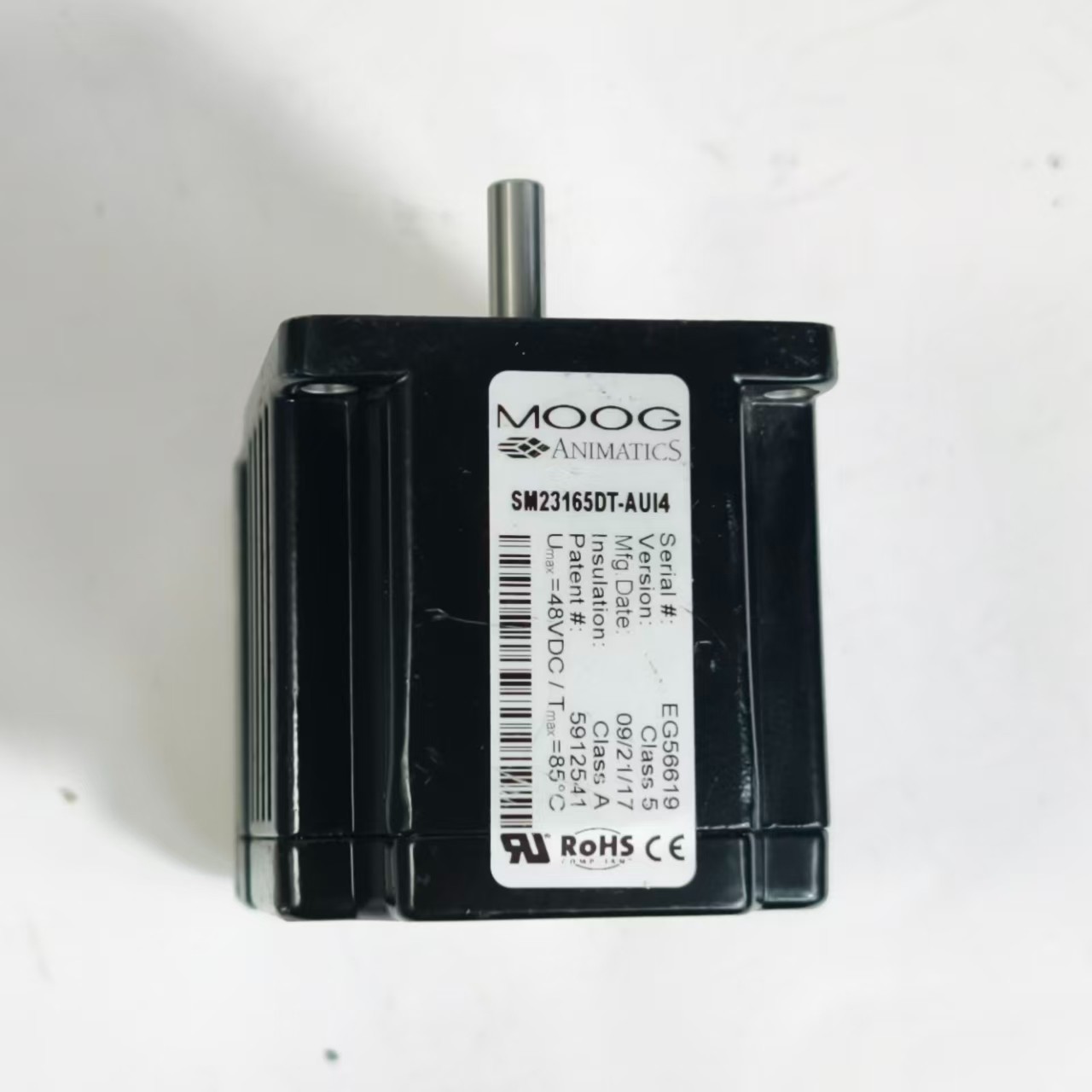 SM23165DT-AUI4 MOOG ANIMATICS Smart Integrated Servo Motor ,Version 5.0 Tested