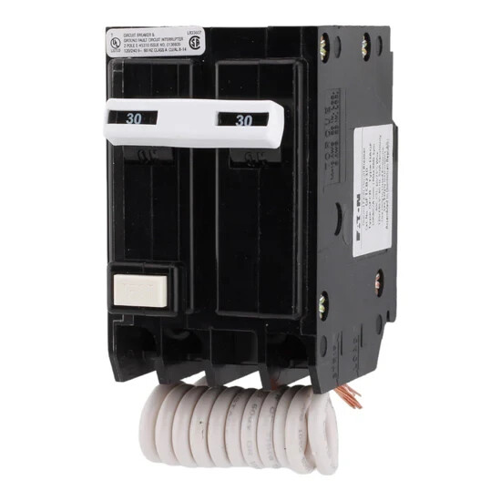 NEW Eaton GFTCB230 Circuit Breaker Ground Fault 2 Pole 30A GFCI