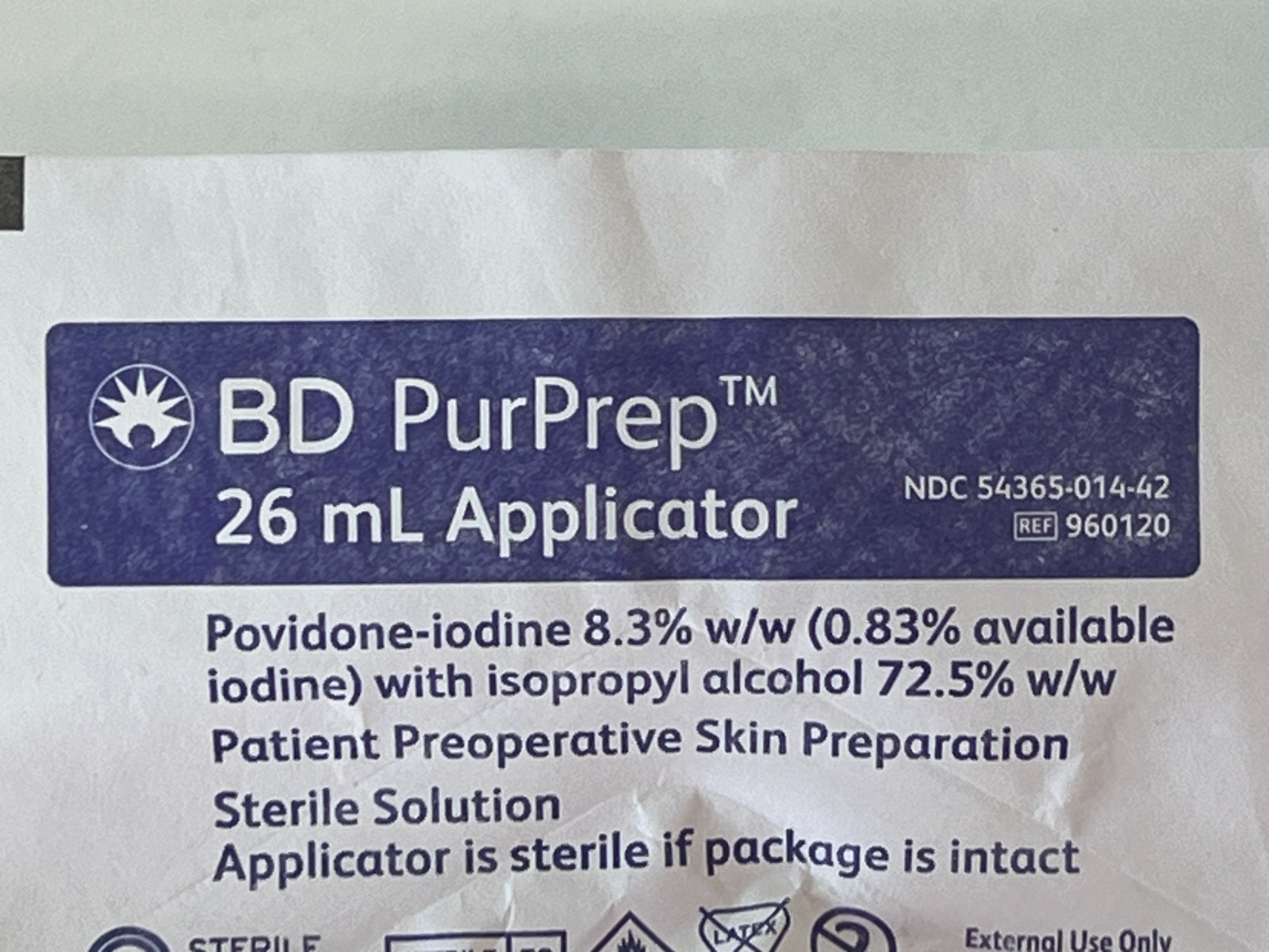 Lot of 31 PurPrep 26mL 960120 Exp.2026-09 to 2026-10 (*T35/FF42)