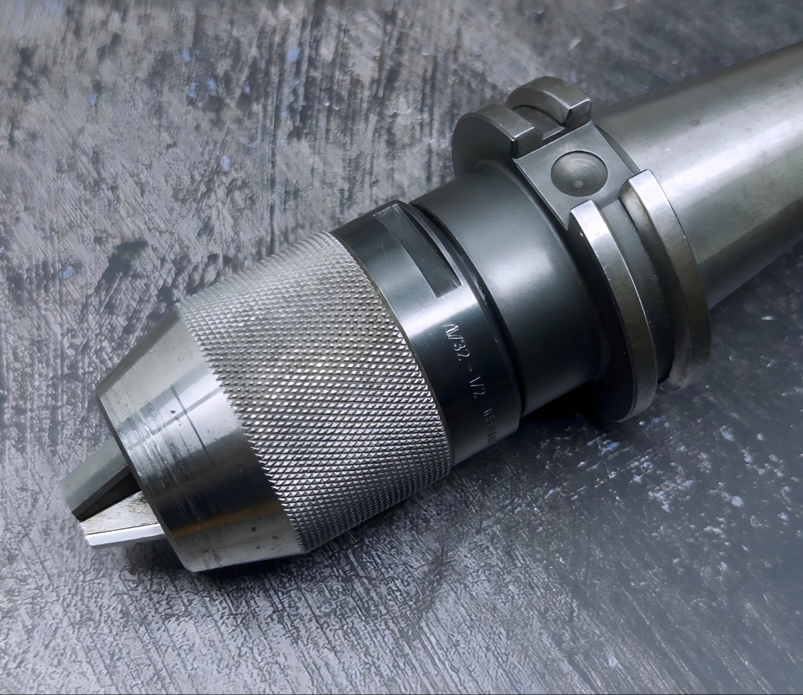 ALBRECHT WRENCH-LOCK CNC KEYLESS DRILL CHUCK – CAT40 SHANK – 1/32″ to 1/2″