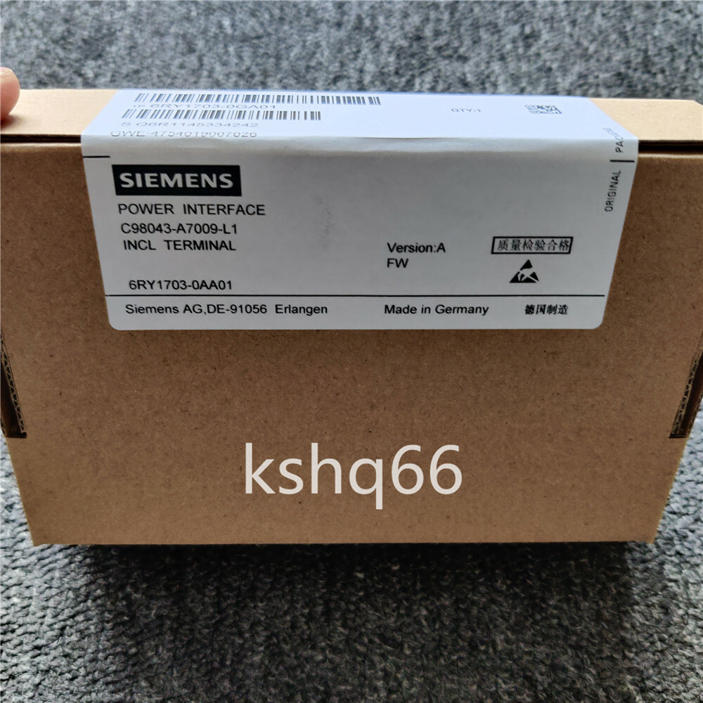 1P NEW Siemens 6RY1703-0GA01 C98043-A7009-L1 fast delivery