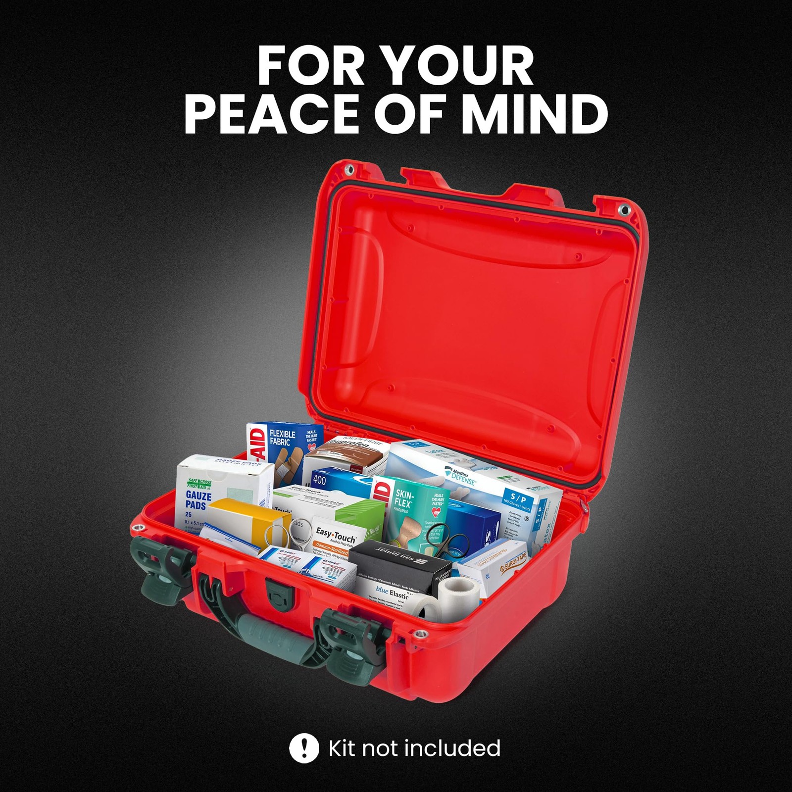 Nanuk 920 Waterproof First Aid Medical First Aid Organizer Case Ip67-Rated
