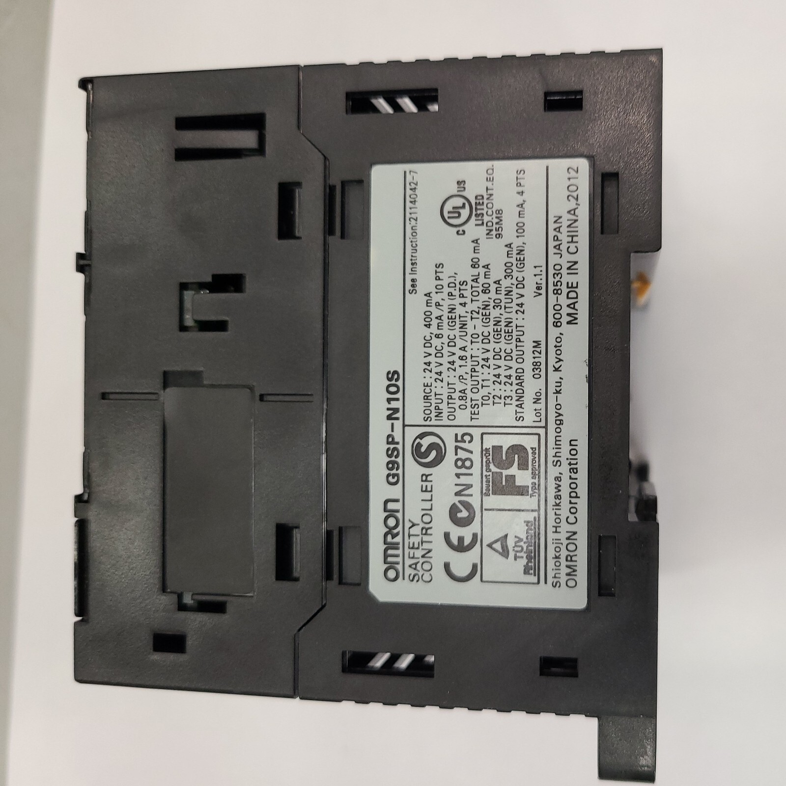 (NEW) open box Omron Safety Controller G9SP-N10S G9SPN10S. (30 pcs available)