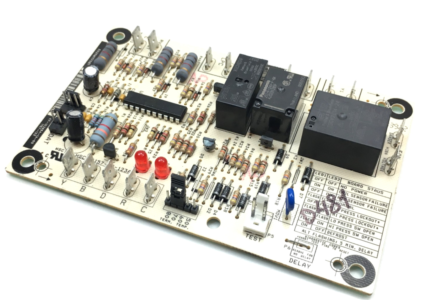 Rheem Ruud 1157-123 Furnace Control Circuit Board 47-102684-14-00 used #D481