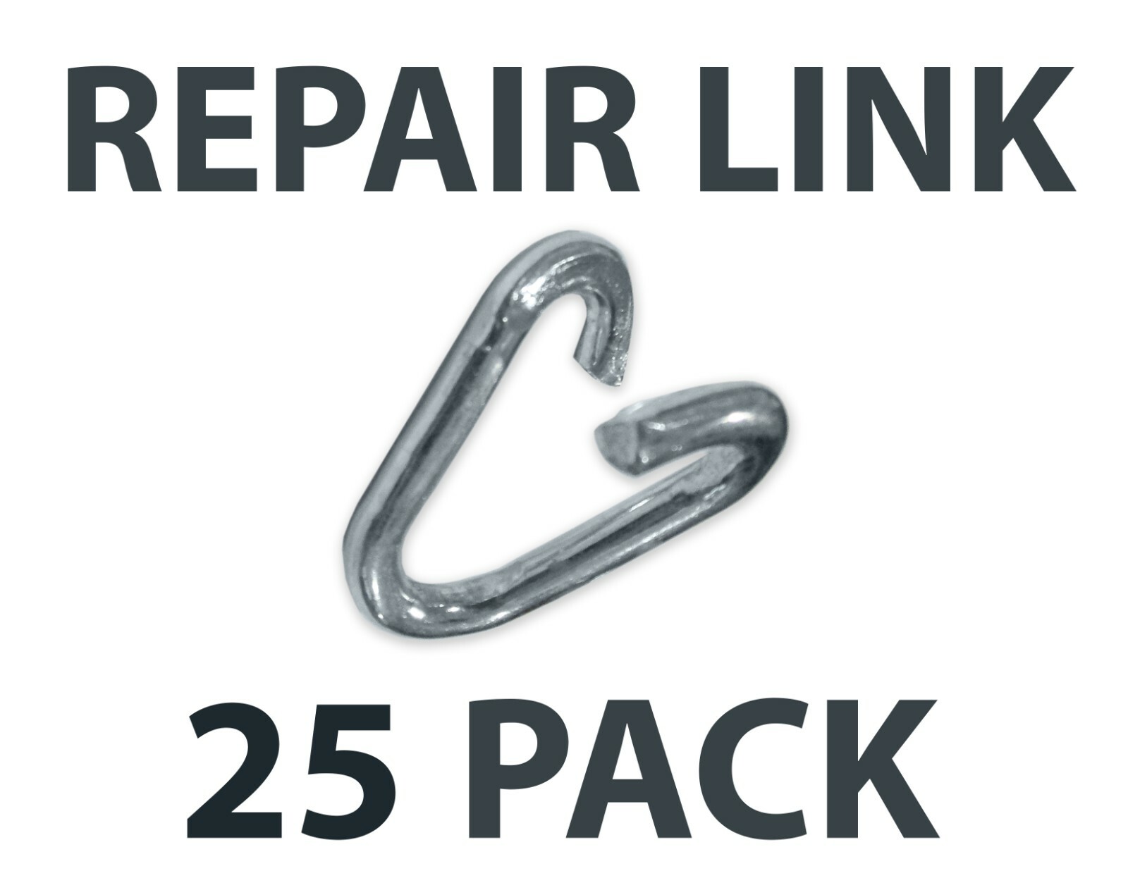 Chain Repair Link 1/8″ 3/16″ 1/4″ 5/16″ 3/8″ 1/2″ Quick Fix Fastener (25 Pack)