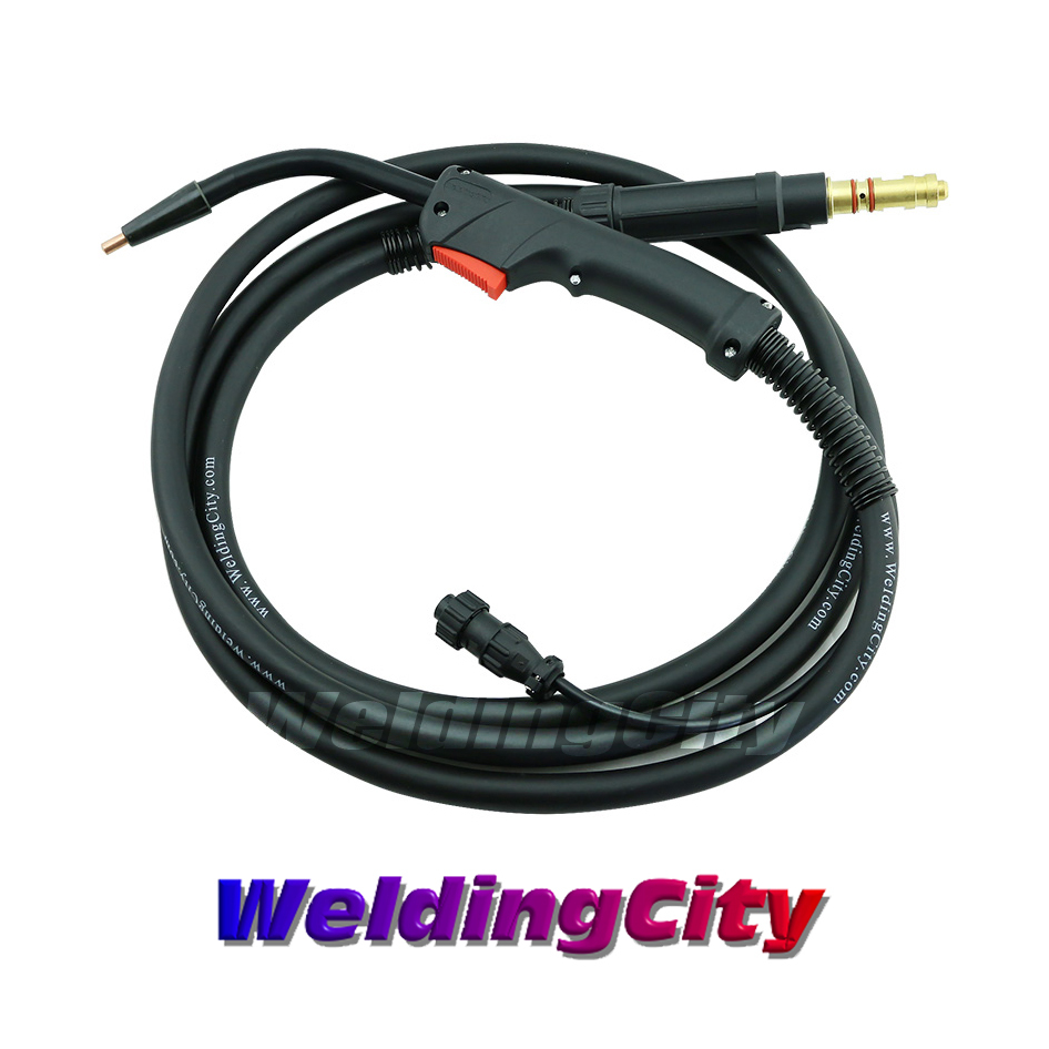 WeldingCity® MIG Gun 100A 10-ft Flux-Core Gasless 100L-FC for K530-3A US Seller