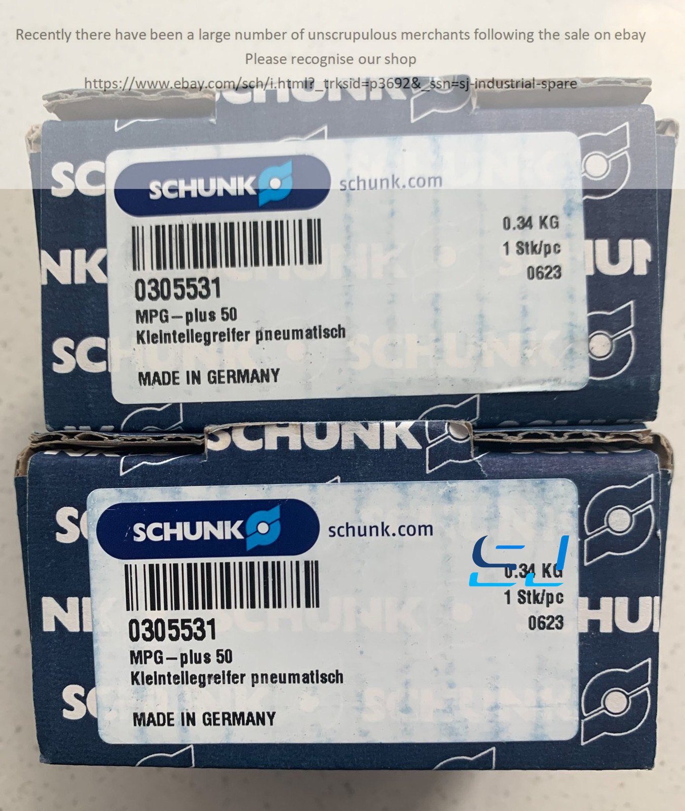 Brand new SCHUNK MPG-plus 50 0305531 Cylinder MPG-plus 50 0305531