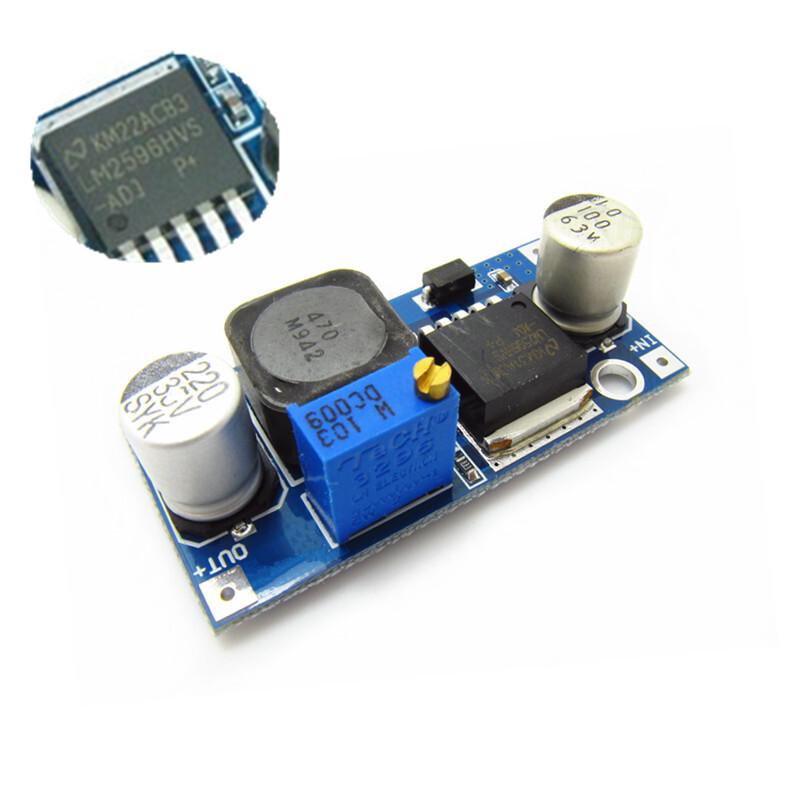 DC-DC 4.5-60V LM2596HVS LM2596HV Adjustable Step Down Power Module Converter-